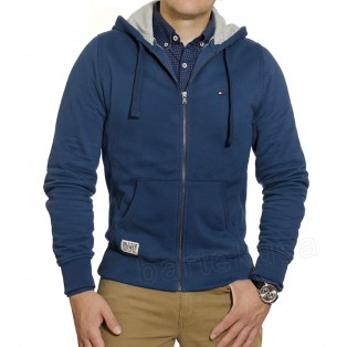 TOMMY HILFIGER BLUZA Z KAPTUREM 
